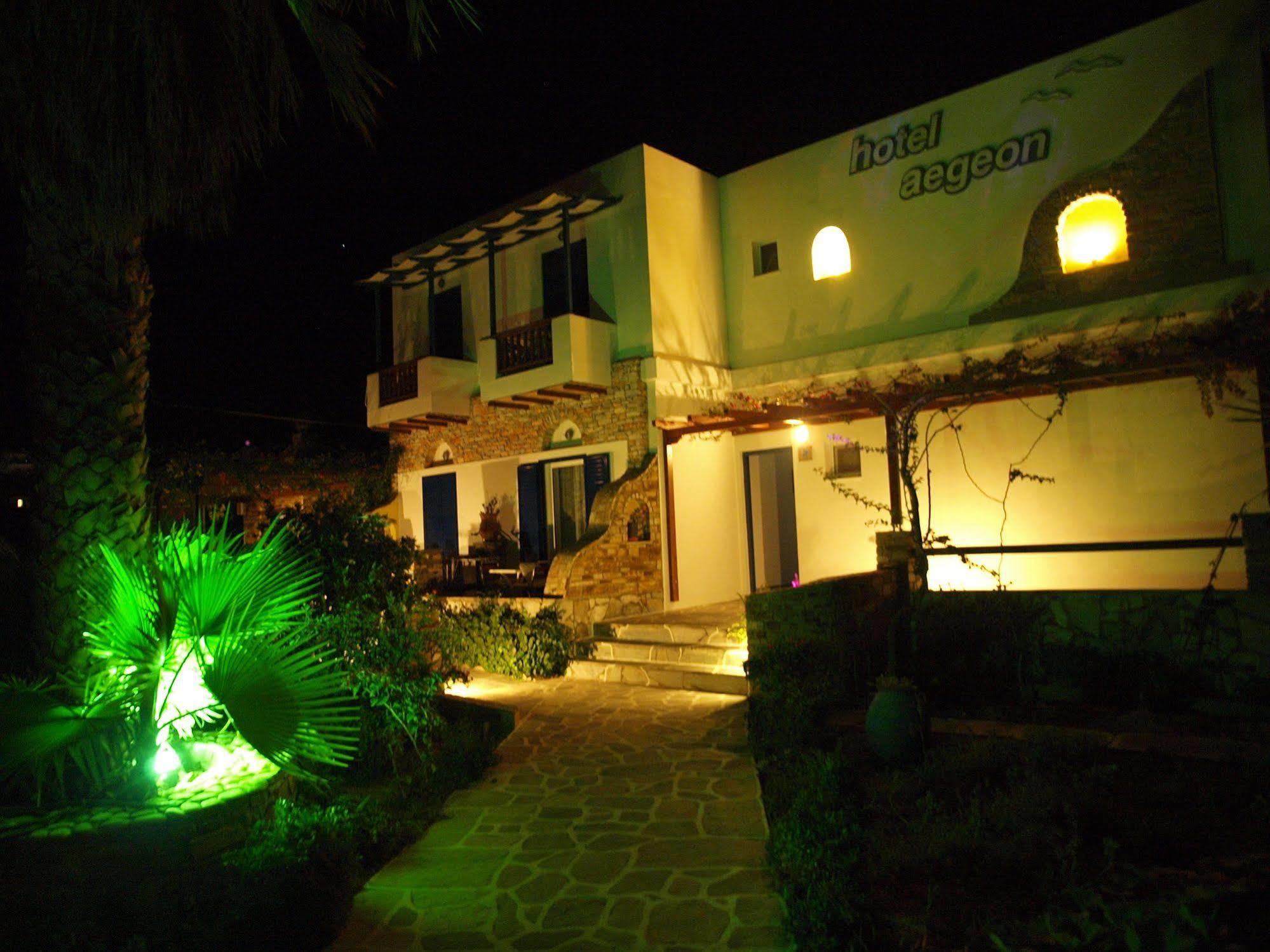 Hotel Aegeon Milopotas Exterior foto