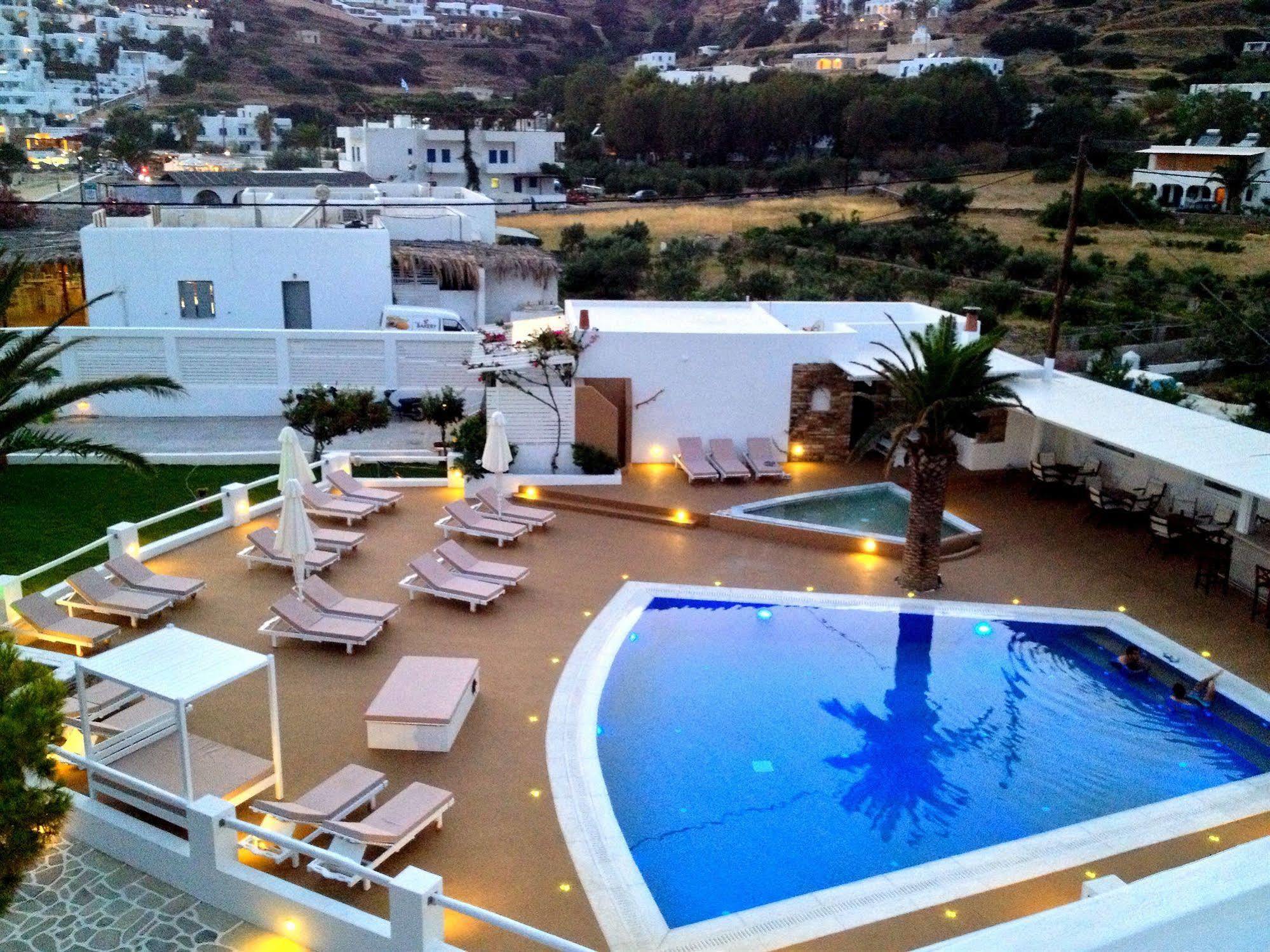 Hotel Aegeon Milopotas Exterior foto