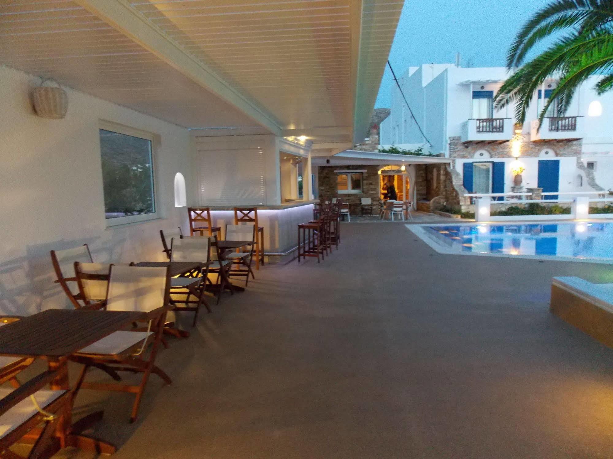 Hotel Aegeon Milopotas Exterior foto